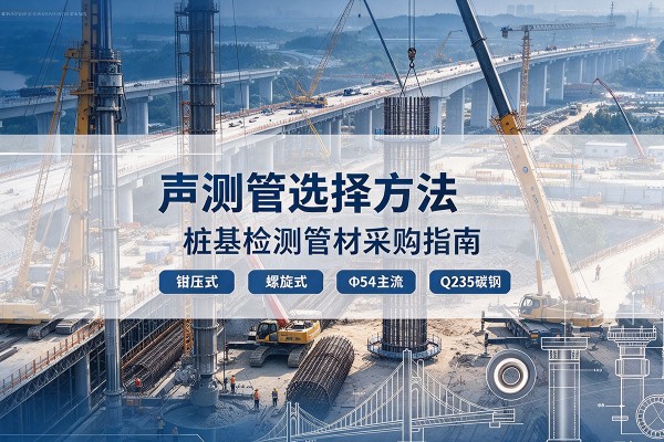 崇仁声测管选型标准